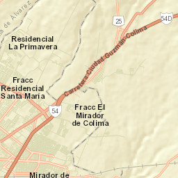 El Trapiche Street Map