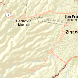 San Bartolo del Llano (San Isidro) Street Map