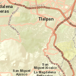 Tlalpan Street Map
