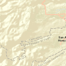 San Rafael Ixtapalucan Street Map