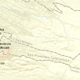 San Pedro Muñoztla Street Map