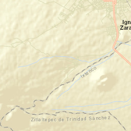 Ignacio Zaragoza Street Map