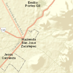 Emilio Portes Gil Street Map