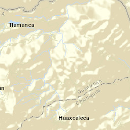 Huaxcaleca Street Map
