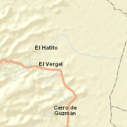 Cerro Guzmán Street Map