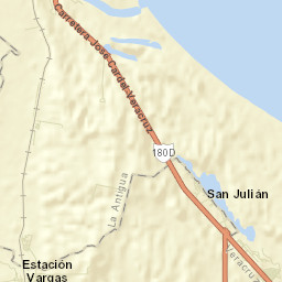 San Julián Street Map