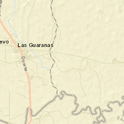Las Guáranas Street Map