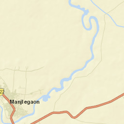 Majalgaon Street Map