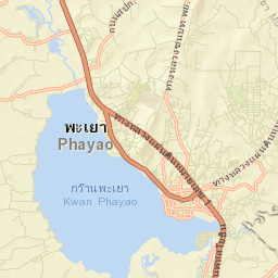 Amphoe Mueang Phayao Street Map