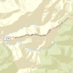 Amphoe Pua Street Map