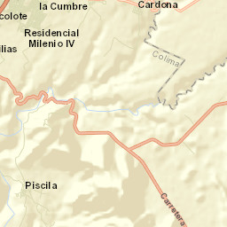 Piscila Street Map