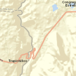Huizaches Street Map