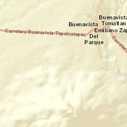 Buenavista Street Map