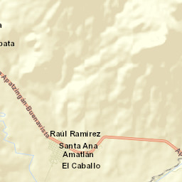 Santa Ana Amatlán Street Map