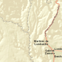 Lombardía Street Map