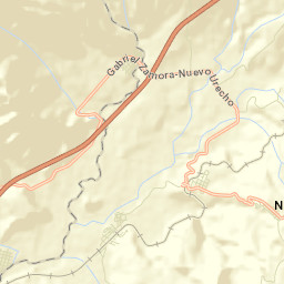 Los Cajones Street Map