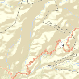 San Francisco Oxtotilpan Street Map
