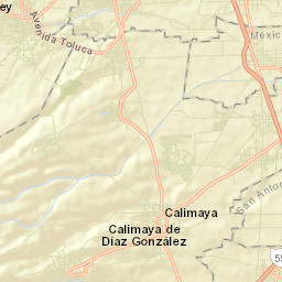 Mexicaltzingo Street Map