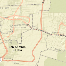 Chapultepec Street Map