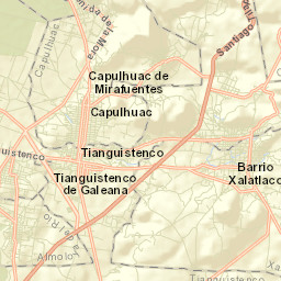 Agua Blanca Street Map