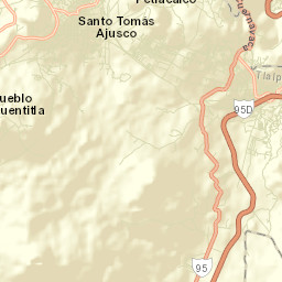 San Miguel Ajusco Street Map
