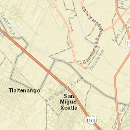Santiago Michac Street Map