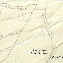 San Isidro Buen Suceso Street Map