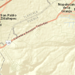 Nopalucan Street Map