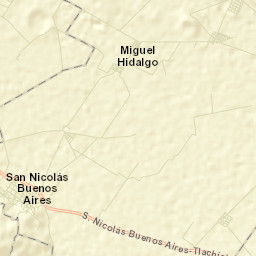 San Nicolas Buenos Aires Street Map