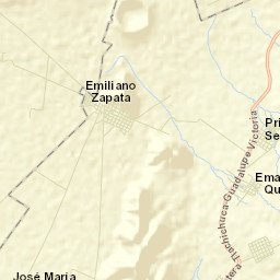 Guadalupe Libertad Street Map