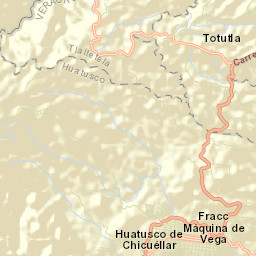 Huatusco Street Map