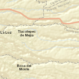 Boca del Monte Street Map