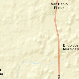 San Pablo Pixtún Street Map