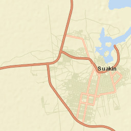 Sawākin Street Map