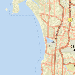 Mumbai Suburban Street Map