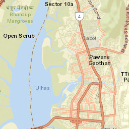 Vashi Street Map