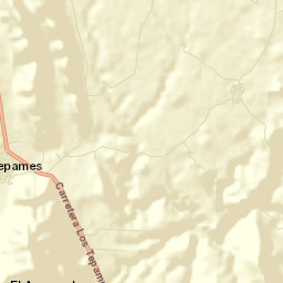 Los Tepames Street Map