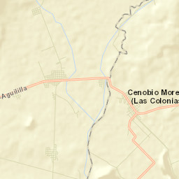 Cenobio Moreno Street Map