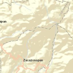 Zacazonapan Street Map