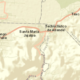 Santa María Jajalpa Street Map