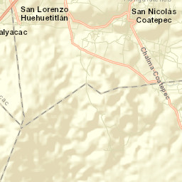 Tlacomulco Street Map