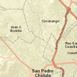 Cuautlancingo Street Map