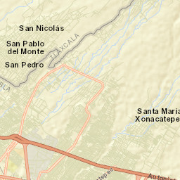 Villa Vicente Guerrero Street Map
