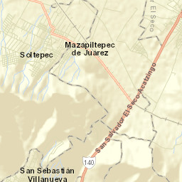 Mazapiltepec Street Map