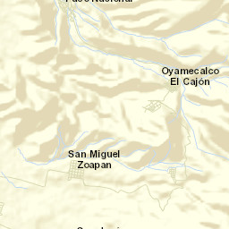 Paso Nacional Street Map