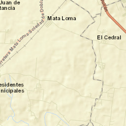 Mata Loma Street Map
