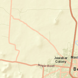 Beed Street Map