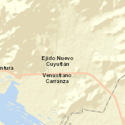 Venustiano Carranza Street Map