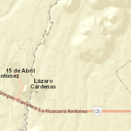El Ceñidor Street Map