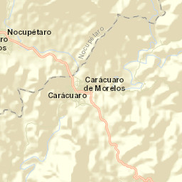 Nocupétaro Street Map
